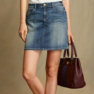 Tommy Hilfiger blue jean skirt pockets 2